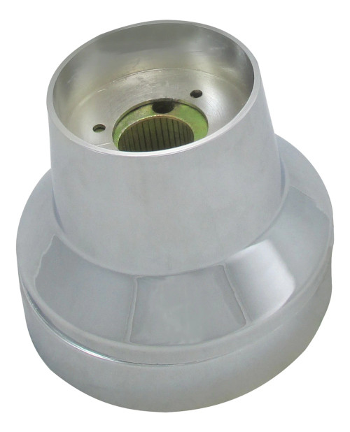 Chrome 3-Hole Bolt Pattern Hub Kit - Semi Truck Wheel Hub