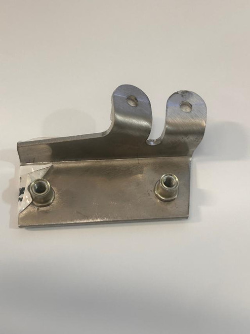 Heavy Duty Chrome Sunvisor Bracket - Semi Truck Cab Mount