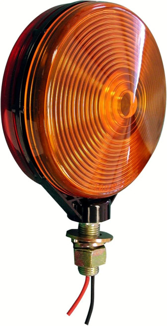 Red/Amber Double-Face Park Turn Signal Light - Semi Truck LED