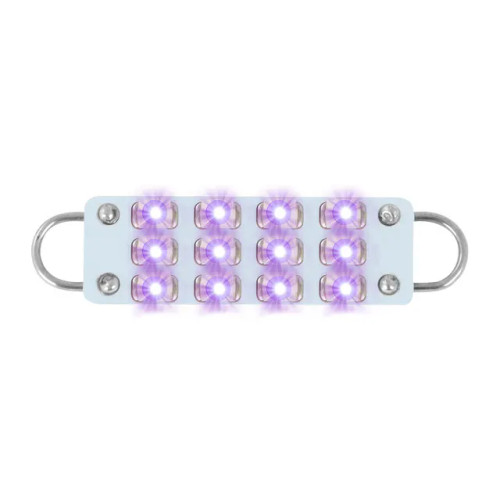 Purple 12 LED Interior Dome Light - Semi Truck Cab Lighting