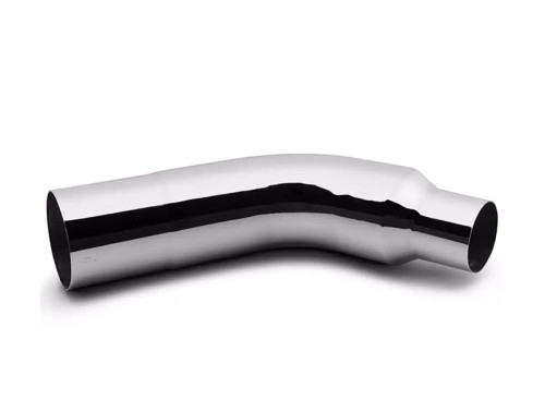 90 Exhaust Elbow 6" to 5" OD Reduction Chrome Semi Truck