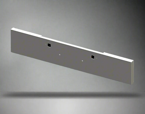 18" Boxed Standard Mount Tow Holes - Heavy Duty Chrome