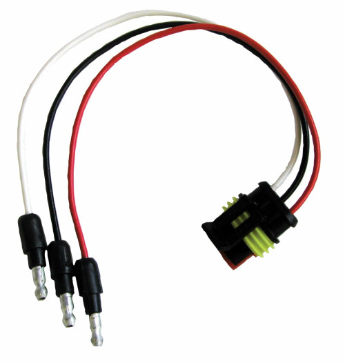 Heavy-Duty 3-Wire Plug with 8" Lead for Semi Truck Lighting