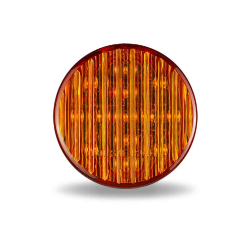 2.5" Amber LED Clearance Marker Light - 13 Diode Round Truck