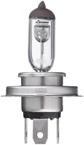 H4 60/55W Clear Halogen Headlight Bulb - Semi Truck Replacement