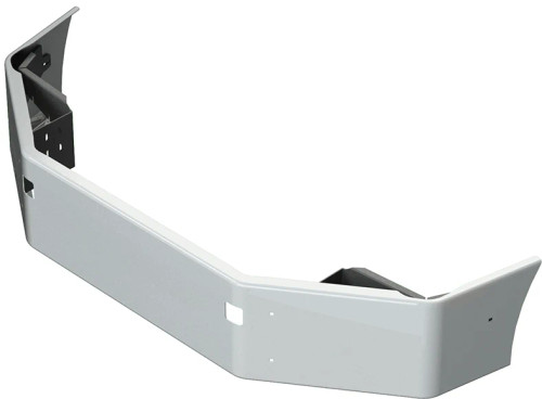 Volvo VNL Chrome Bumper 2017+ Set Back Axle 16" Wide 10 Gauge