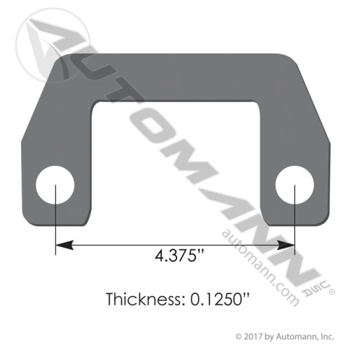 1/8" Alignment Shim for Peterbilt & Kenworth - Precision Axle