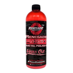 Pro Red Heavy Cut Metal Polish 24oz - Chrome Restoration Polish