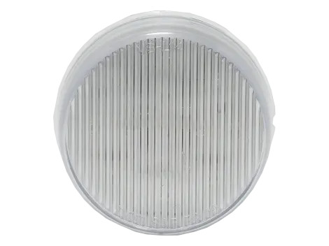 2.5" Round Amber/Clear Clearance Marker Light for Semi Trucks
