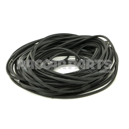 Chrome Door Seal Strip with Lock - Semi Truck Weather Sealing