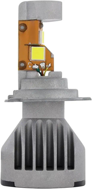 High Power H4 LED Headlight Bulbs for Semi Trucks - Bright White