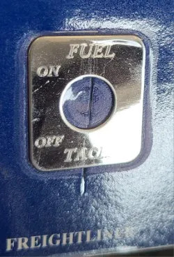 Fuel Tach On/Off Switch - Freightliner FLD Classic Chrome