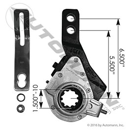 Haldex Type Slack Adjuster 5.5-6.5 - Heavy Duty Air Brake Part