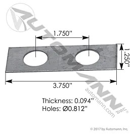 Peterbilt 3/32" Adjustment Shim - Precision Chrome Truck Parts