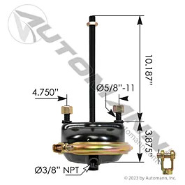 Type 20 Service Chamber - Heavy Duty Air Brake Component