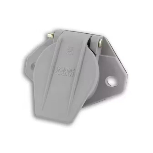 Smart Box 7-Way Solid Pin Receptacle - Heavy Duty Trailer Wiring