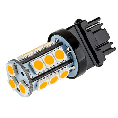 3156 Amber LED Turn Signal Bulb - 18 Diode Super Bright Truck