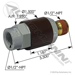 Quick Release Valve In-Line GT - Semi Truck Air Brake System
