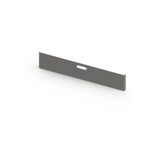 18" Chrome Bumper Blind Mount Tow Hole 1994-2003 Peterbilt Kenworth