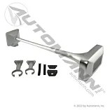 Hadley 26" Single Rectangle Air Horn - Chrome Truck Horn
