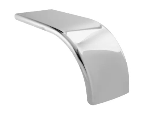 72" Lowrider Stainless Steel Half Tandem Fender for Semi Trucks