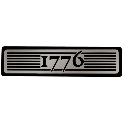 Chrome Shop Mafia 1776 Step Plate - Black Powder Coat, 5 X 20 X 1/4 Inch Chrome Shop Mafia 1776 Step Plate - Black Powder Coat, 5 X 20 X 1/4 Inch