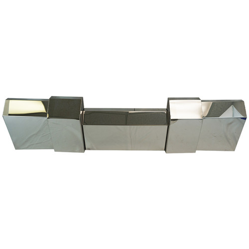 Chrome Shop Mafia Polished Stainless Steel Rear Sleeper Shock Cover For Peterbilt 335, 365, 367, 378, 379, 384, 385, 386, 388, 389, 389 Glider Chrome Shop Mafia Polished Stainless Steel Rear Sleeper Shock Cover For Peterbilt 335, 365, 367, 378, 379, 384, 385, 386, 388, 389, 389 Glider