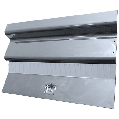 Kenworth W900B, W900L, T800 Tool Box Cover Stainless Steel 45 Inch by Chrome Shop Mafia For 2004-Older Kenworth W900B, W900L, T800 Tool Box Cover Stainless Steel 45 Inch by Chrome Shop Mafia For 2004-Older