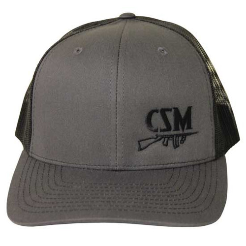 Chrome Shop Mafia Black & Gray Hat - Mesh Back Chrome Shop Mafia Black & Gray Hat - Mesh Back