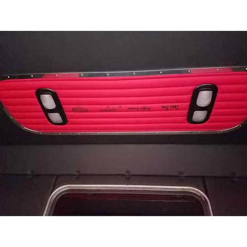 Chrome Shop Mafia Aluminum Sleeper Headliner Accent Panel For Peterbilt Chrome Shop Mafia Aluminum Sleeper Headliner Accent Panel For Peterbilt