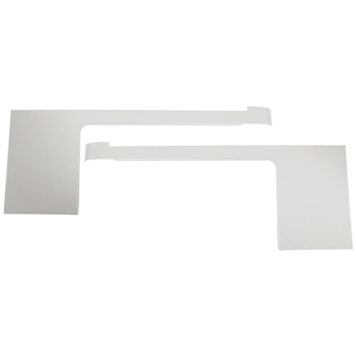 Chrome Shop Mafia Aluminum 3 Inch Wide Cab Cowl Panels, Blank For Peterbilt 389 Chrome Shop Mafia Aluminum 3 Inch Wide Cab Cowl Panels, Blank For Peterbilt 389