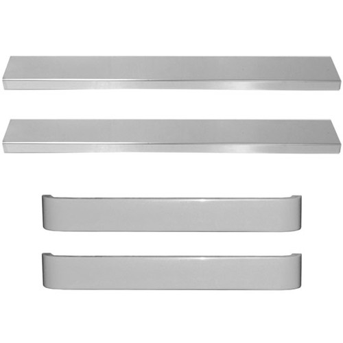 Chrome Shop Mafia Aluminum 5 X 48 Inch Cab-Sleeper Panel - Blank For Peterbilt 378, 379 Chrome Shop Mafia Aluminum 5 X 48 Inch Cab-Sleeper Panel - Blank For Peterbilt 378, 379