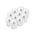 1-1/2" Chrome Steel Pointed Nut Covers