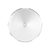 Universal Chrome Front Hubcap With 3 Bar Straight Spinner - 7/16" Lip