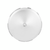 Universal Chrome Front Hubcap With 3 Bar Left Swing Spinner - 7/16" Lip