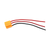 3-Wire Universal 9003 & H4 High Temp (300°C) Halogen Sealed Beam Headlight Connector, 1 Pc.