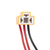 3-Wire Universal 9003 & H4 High Temp (300°C) Halogen Sealed Beam Headlight Connector, 1 Pc.