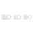 1/8",3/16",1/4" I.D. Assorted Natural Nylon Cable Clamps (18-Pack)