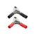 30 Amp Clamps w/ Vinyl Handles, 1Red/1Black 1 Set.