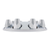 Moon Front Axle Cover With 33mm Thread-On Nut Cover - Chrome