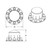 Pointed Rear Axle Cover With 33mm Standard Thread-On Nut Covers