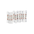 22-18 AWG CS Window Heat Shrink Butt Connector - Clear w/ Red Stripe (10-Pack)
