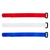 8" x 3/4" Color Hook & Loop Velcro Strip-Tie Fasteners with Buckle (8-Pack)