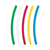 Assorted 1/4" Blue,Clear,Green,Red,Yellow Heat Shrink Tubing, 4" Long (5-Pack)