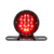 Motorcycle LED Rear Fender Tail Light With Black Grille Bezel