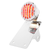Motorcycle LED "Bobber" Style Vertical Tail Light With Chrome Grille Bezel