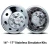16"-17" Stainless American Road Simulator Kits w/ 8 Hand Holes - 17x 6.5 - 29837 / 50275 - Ford F350 - No Ext. Kit