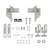 HighwayShield I15-304 Stainless Steel Grille Guard & Bracket Kit For 2003-2017 Volvo VNL