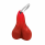 2.5" Small Plastic Low-Hanging Balls Novelty Keychain