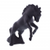 Die-Cast Fighting Stallion Hood Ornament